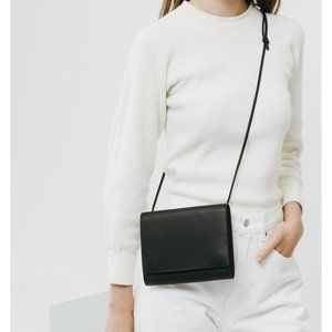 Baggu Leather Compact Purse Crossbody